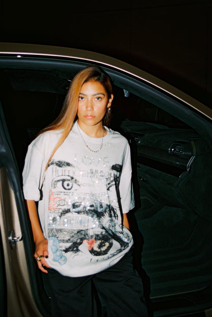 FREE YOUR MIND WHITE TEE